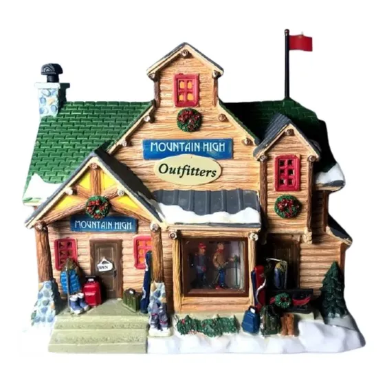 Villa Navidad Lemax Casa Regalo Colección: Mountain High 