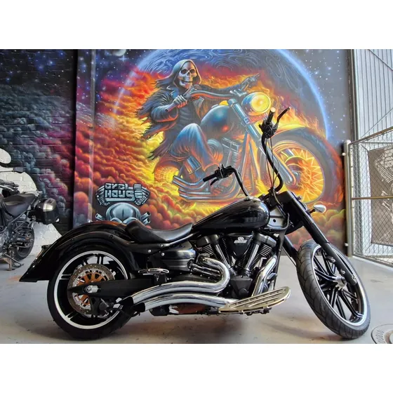Yamaha Roadliner 1900 Midnight 09 Titulo Limpio Checala !!!!