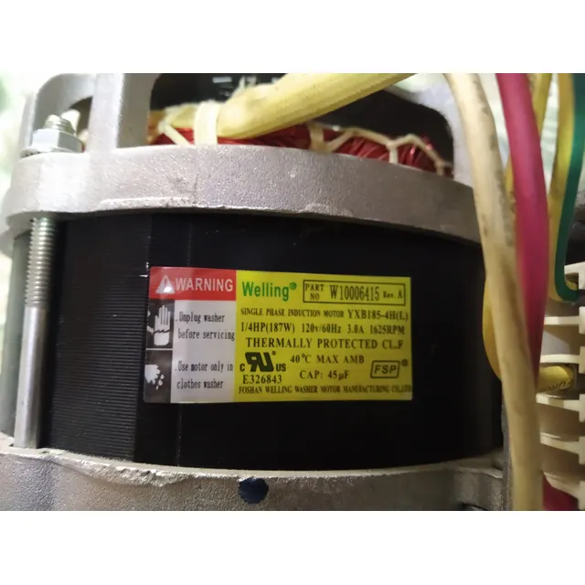 Motor De Lavadora Whirlpool Original W10006415 Usado