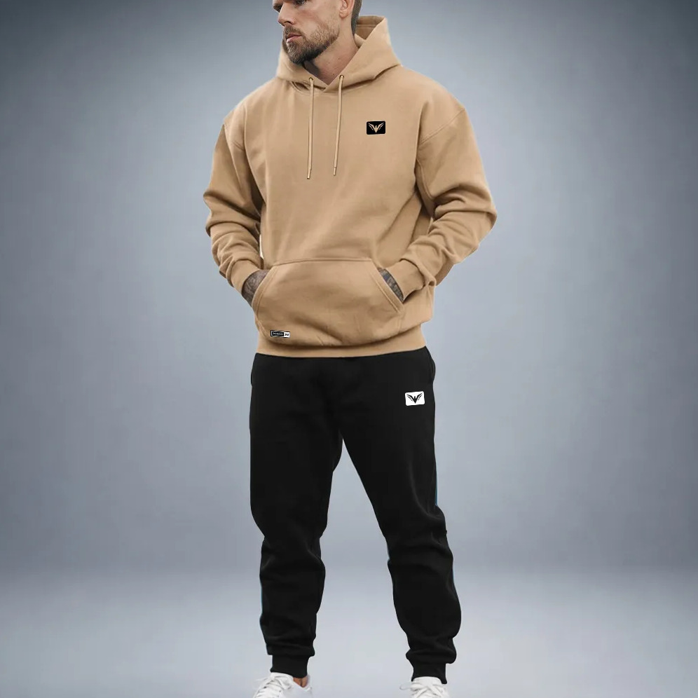 Conjunto De Moletom Polo Calça + Blusa De Frio Kit Masculino Conjunto De Moletom Polo Calça + Blusa De Frio Kit Masculino