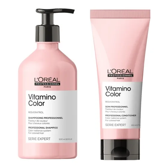 Pack Vitamino Color Shampoo 500ml Y Acondicionador 200ml