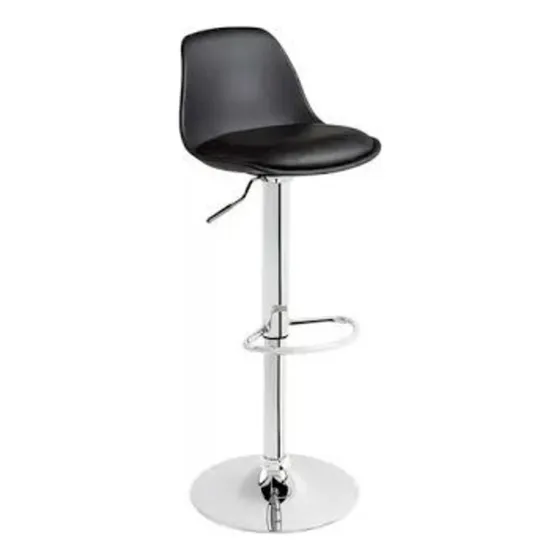 Silla Multifuncional Eames Taburtes Cocinas Barra Altas Neg
