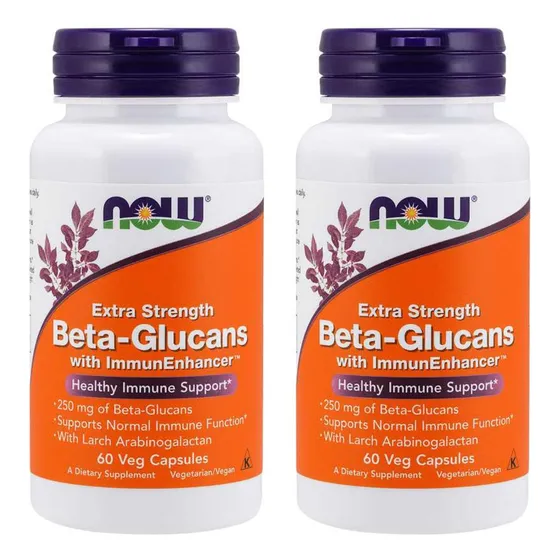 Complemente Los Betaglucanos De Now Foods Con Un Potenciador