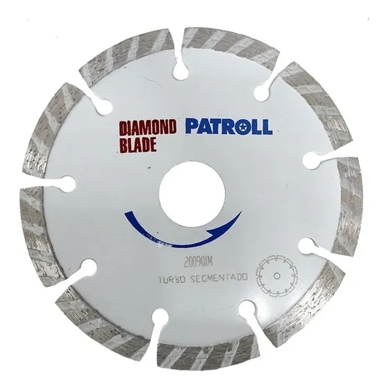 Disco Diamantado Patroll Aliafor Turbo Segmentado Ø 4.5