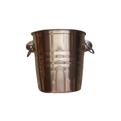 Hielera Tobo Hielero Balde Para Hielo De Acero Inoxidable