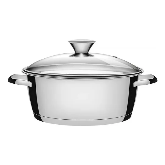 Cacerola Acero Inoxidable Tramontina Allegra 24cm 4.2 Litros