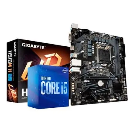 Kit I5 10400f + Placa Mãe H510m +2x  16gb Ddr4 2666mhz