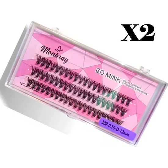 Pestañas Por Punto Natural Mombray