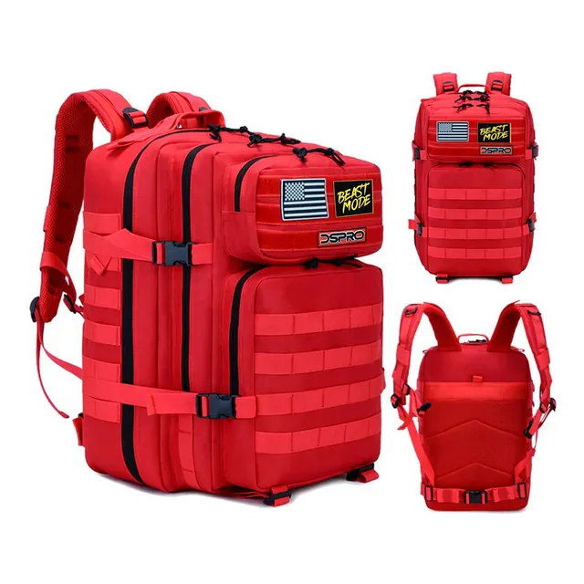 Bolso Mochila Táctica 45 L Crossfit Militar Multiusos Rudo