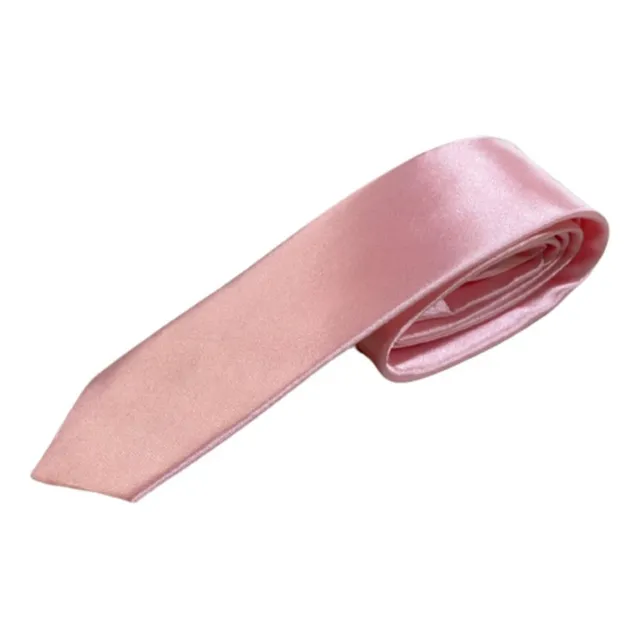 Corbata De Raso Lisa Varios Colores Adulto Excelente Calidad