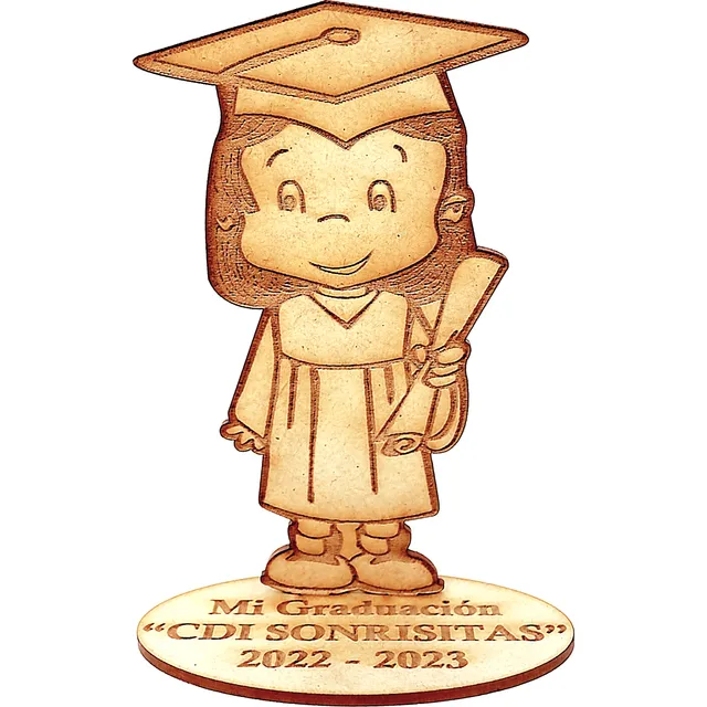 Recuerdos En Mdf Para Graduaciones Happy Day Souvenir
