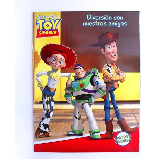 Libro P/colorear Animado 16 Pág Mayoreo Cotizar Pack C/30