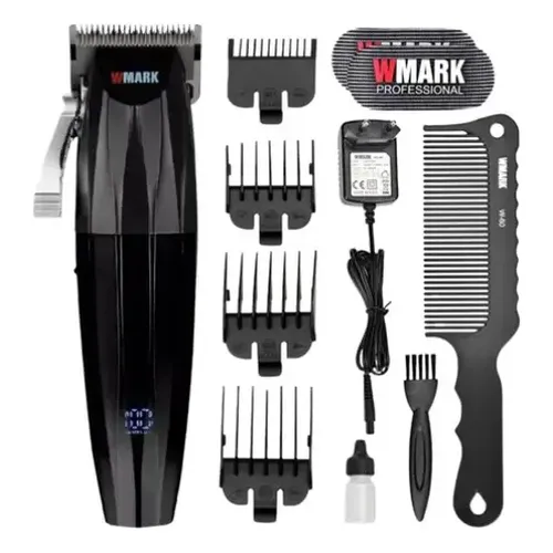 Máquina de Cortar Cabelo Wmark NG2038 Cerâmica Sem Fio Bivolt
