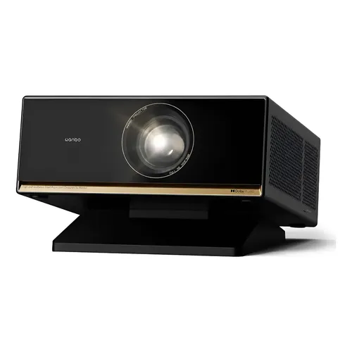 Projetor Wanbo X5 Pro de 100 anos/preto/Bt/Wi-Fi/Andro