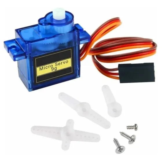 Sg90 Servo Motor 9g Rc Para Robot Helicóptero Avión Arduino
