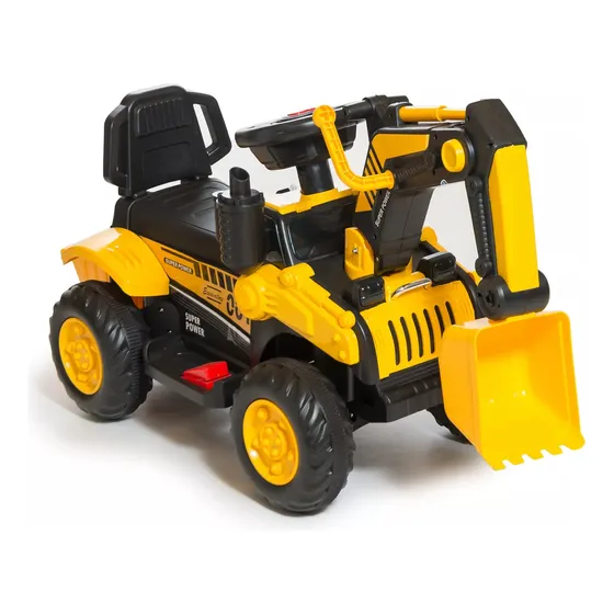 Tractor A Bateria 6v Excavadora Para Niños . Love 3058