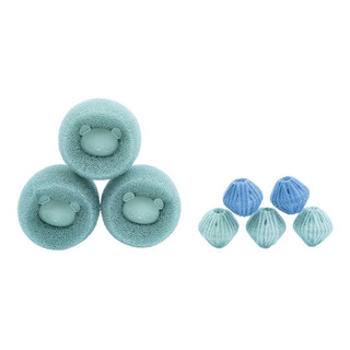 Kit Esponjas E Bolas Para Máquina De Lavar Tira Pelo - Oikos Kit Esponjas E Bolas Para Máquina De Lavar Tira Pelo - Oikos