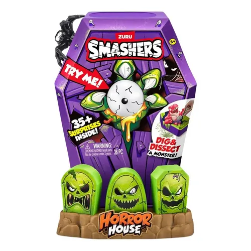 Smashers Horror House Luz E Som +35 Surpresas F0173-7 - Fun