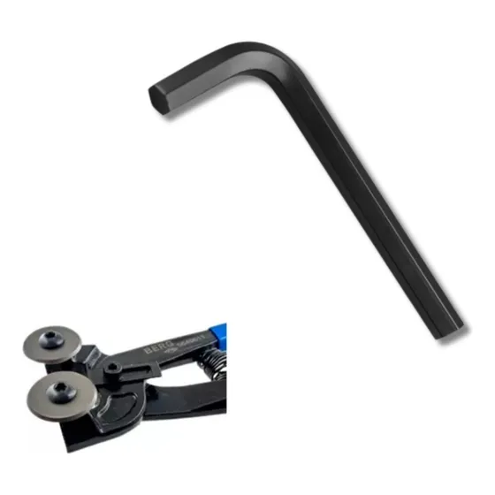 Chave Allen Hexagonal 3mm Curta Para Roldana Torques Mosaico