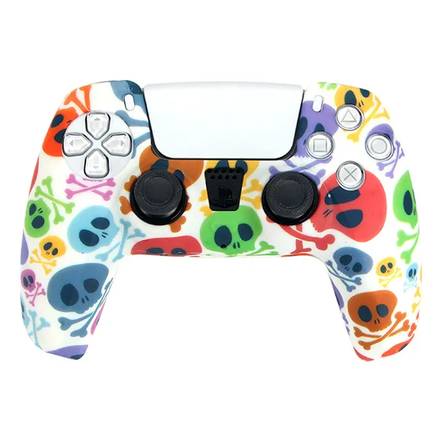 Funda De Silicona Camuflada P/ Joystick Ps5 Dualsense Play 5