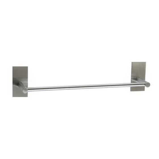 Toallero Barral 50 Cm Autoadhesivo Acero Inoxidable Baño Stovinox