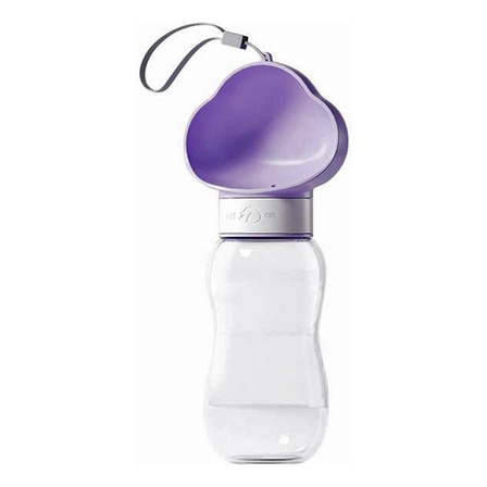 Garrafa Água Bebedouro Pet Cachorro Cães Gato Portátil 600ml Garrafa Água Bebedouro Pet Cachorro Cães Gato Portátil 600ml