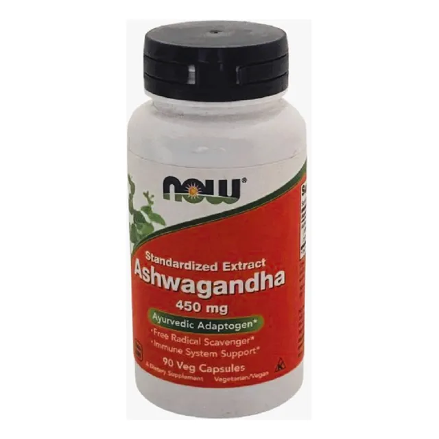 Ashwagandha Standardized Extract 450mg - 90 Cap Now