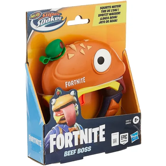 Nerf Agua, Fortnite, Beef Boss, Hasbro