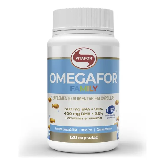 Omegafor Family 120 Cápsulas Vitafor