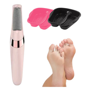 Aparelho Elétrico Lixa Pes Calcanhar Calo + 1 Bacia Pedicure Aparelho Elétrico Lixa Pes Calcanhar Calo + 1 Bacia Pedicure