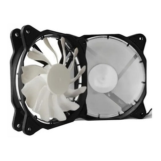 Cooler Fan Led Branco 12x12 120mm Gabinete Dx-12f Cooler Fan Led Branco 12x12 120mm Gabinete Dx-12f