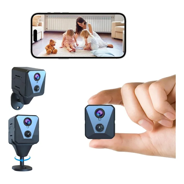 Mini Cámara Espía Oculta Wifi 2k Funstorm