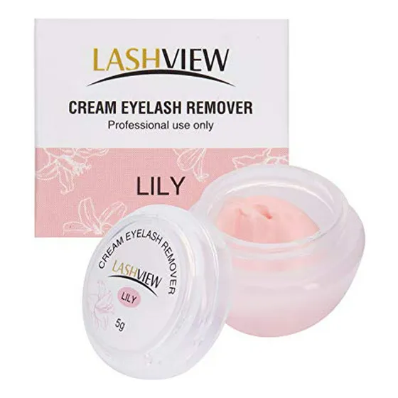 Crema Removedora De Extensiones De Pestañas Lashview, Sabor 