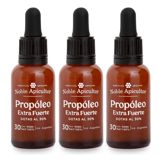 Natier Noble Apicultor X3 Propóleo Extra Fuerte Suplemento