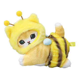 Peluche De Gato Gatito Michi Minino Con Disfraz Abeja 20cm Peluche De Gato Gatito Michi Minino Con Disfraz Abeja 20cm