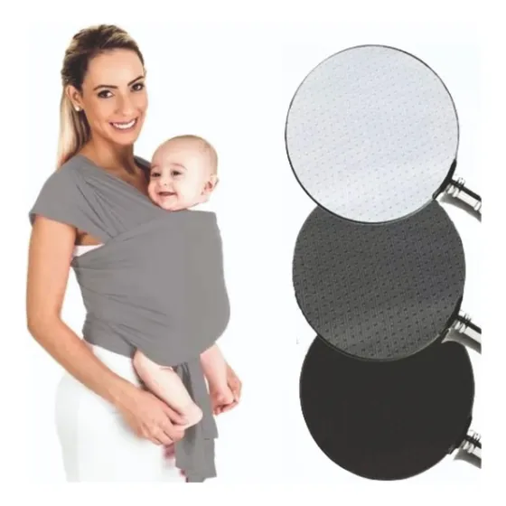Wrap Sling Dry Fit Canguru Para Bebê Furadinho - Malha Fria