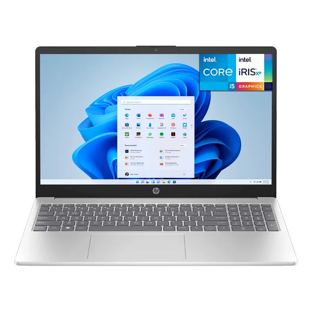 Laptop Hp 15-fd0005dx I5 8gb 512gb Ssd Táctil Plateada