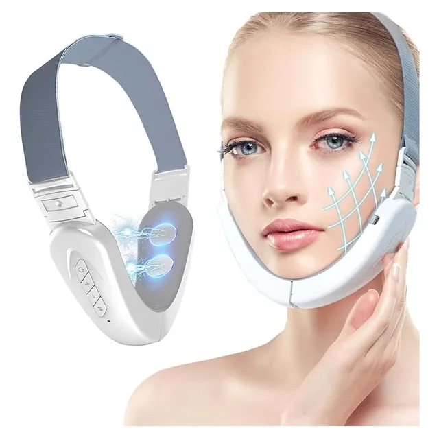 Mascara Facial Electroestimulación Menton Reductora Lifting