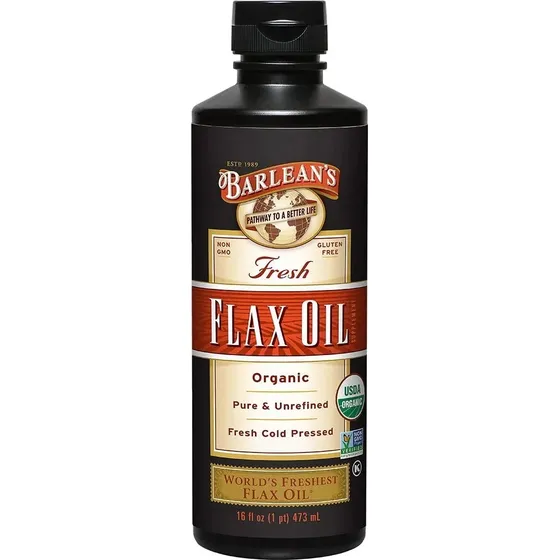 Barlean's Aceite De Linaza Flax Oil Orgánico 473ml