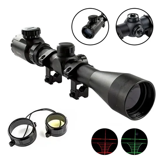 Luneta Mira & Atira 3-9x40 Carabina Pressão Profissional