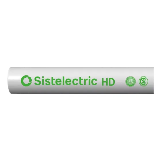 Caño Rígido Sistelectric Hd 25mm (1) Genrod X 3 Mt X 5 Ud.
