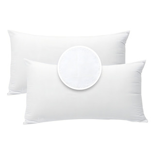 Blancos Azteca Impermeable 2 Pack Almohadas King Size Color Blanco Blancos Azteca Impermeable 2 Pack Almohadas King Size Color Blanco