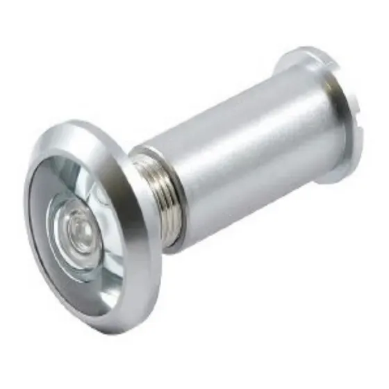 Ojo Magico Satinado 3cm X 4,5cm Visor De Vidrio Mayor Y Deta