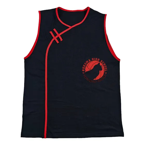 Remera Sin Mangas Musculosa Anime Haikyu Voley Nekoma Japon