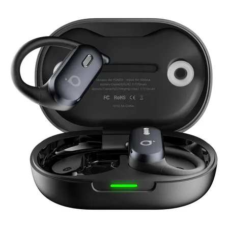Basike Fone De Ouvido Bluetooth Esportivo Sem Fio, In Ear Ipx6 A Prova D'água Profissional TWS Com Gancho Microfone, Anc Cancelamento De Ruído Ativo para Corrida Academia