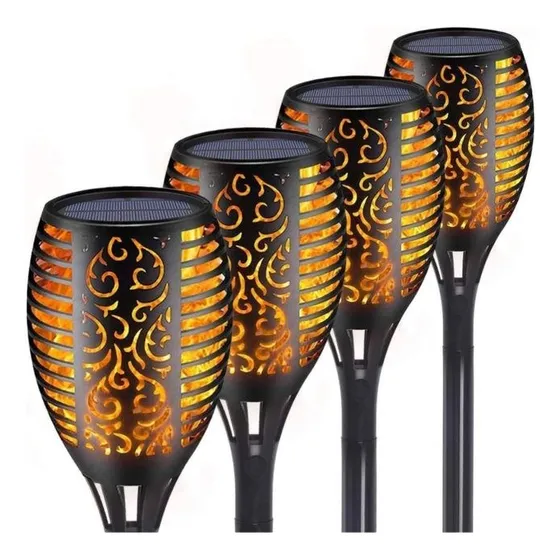 Antorcha Solar Led Imitacion Fuego (998)