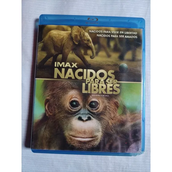 Nacidos Para Ser Libres Imax Documental Película Blu-ray Ori
