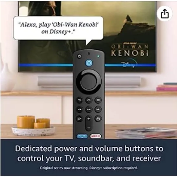 Amazon Fire Tv Stick 3ra Hd Alexa Voice Remote Original