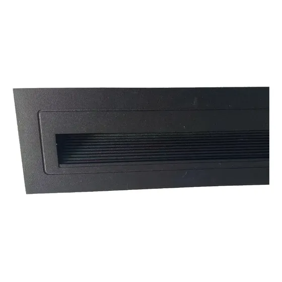 Lampara Aplique Led Mafi Escaleras Empotrable 5w Negro 6500k