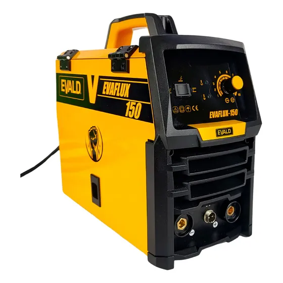Solda Multiprocesso Sem Gás Sinérgica Evaflux-150 220v Evald Cor Amarelo